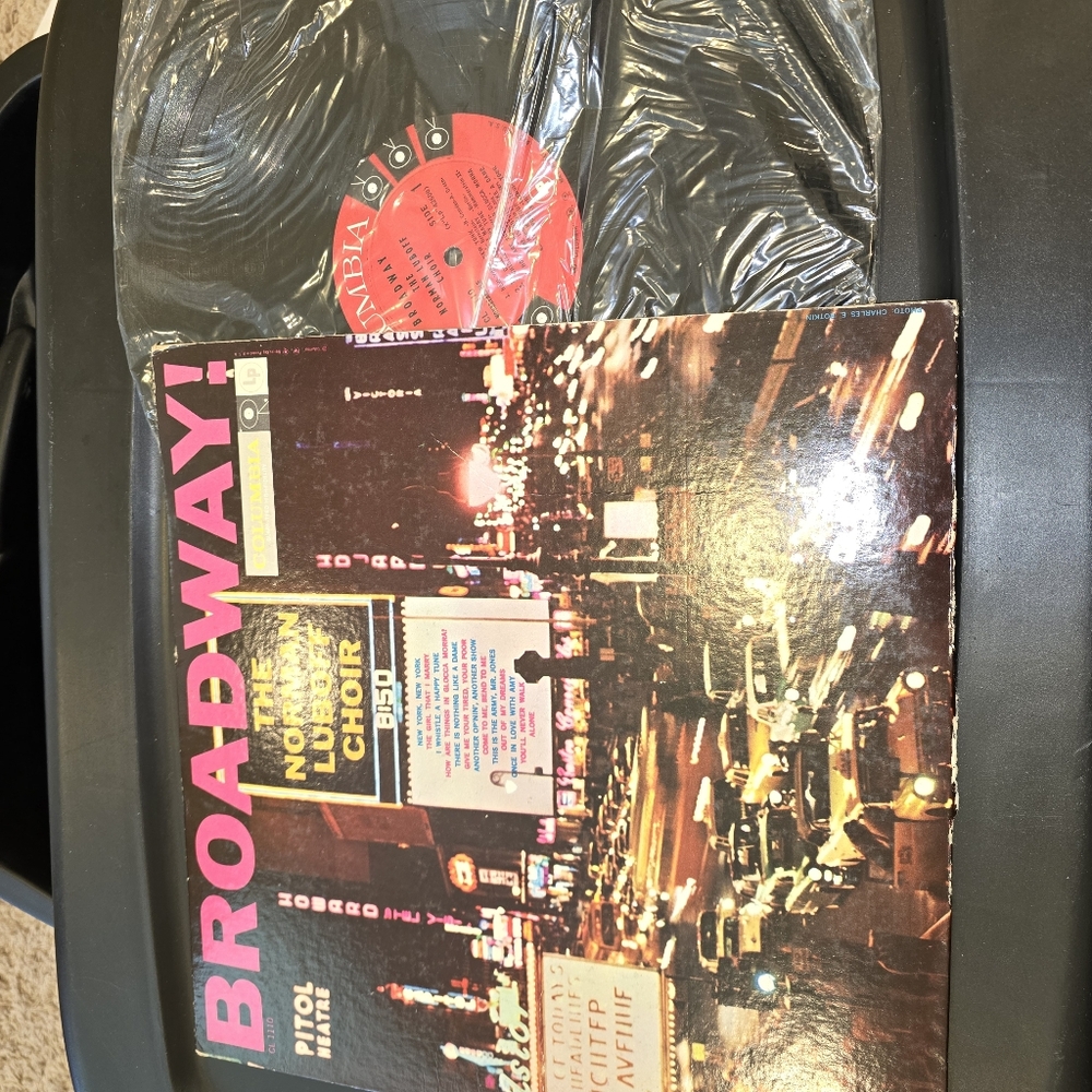 THE NORMAN LUBOFF CHOIR - Broadway! -CL-1110-COLUMBIA- 1958 12" LP